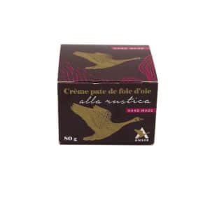 Créme Pate de Foie d'Oie alla Rustica 80g
